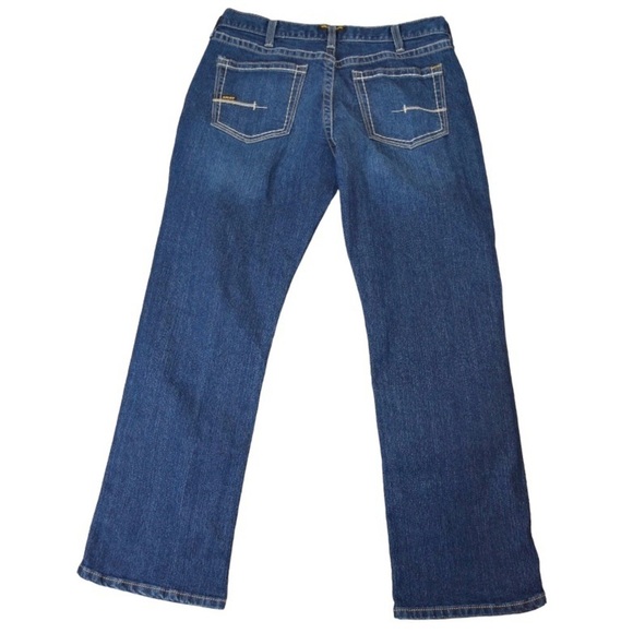 ARIAT Rebar M4 Relaxed DuraStretch Edge Boot Cut Jean Bodie Style 100162290 - Picture 8 of 12